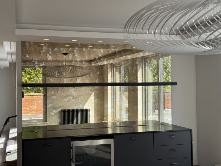 GLASS AND BEYOND ANTIQUE MIRROR FITTING